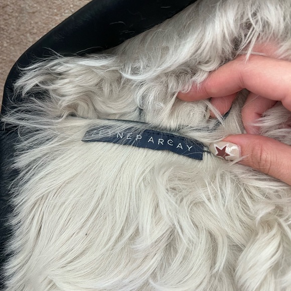 Zeynep Arcay Leather Jacket - Lamb Fur - Picture 5 of 9